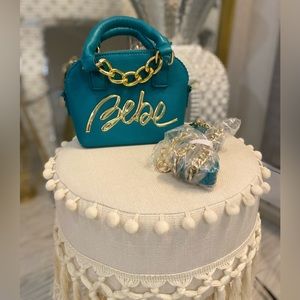 BEBE Mini bag, green.